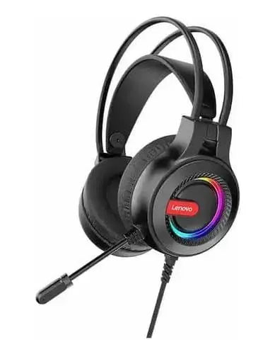 Diadema gamer con luz RGB y micrófono